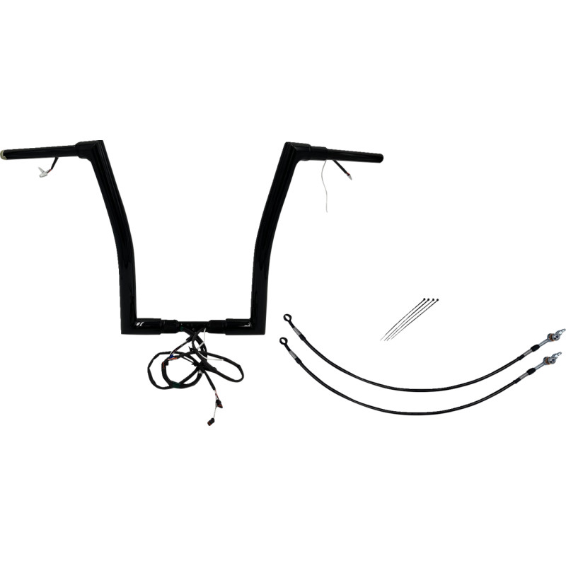 FAT BAGGERS INC. EZ Install Wired 1-1/2" Flat Top Handlebar Kit - Image 16