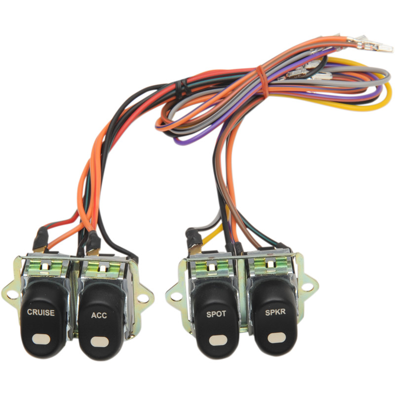 DRAG SPECIALTIES Inner Fairing Cap Switch Kit