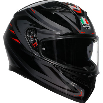 K3 Helmet - Syth - Black/Red - MediumOpen Image Gallery