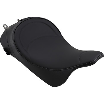 2008-2023 Harley-Davidson FL Solo Seat - Mild Stitched - Driver Backrest