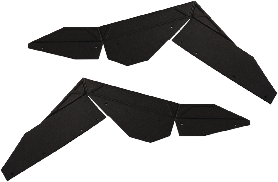 Powermadd Fender Flare Extension Kit — Front — Polaris — RZR '09-'14