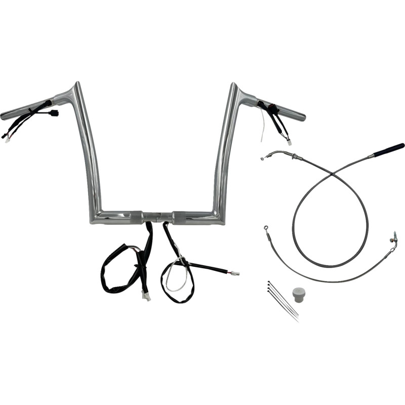 FAT BAGGERS INC. 1-1/4" EZ Install Pointed Top Handlebar - Image 46