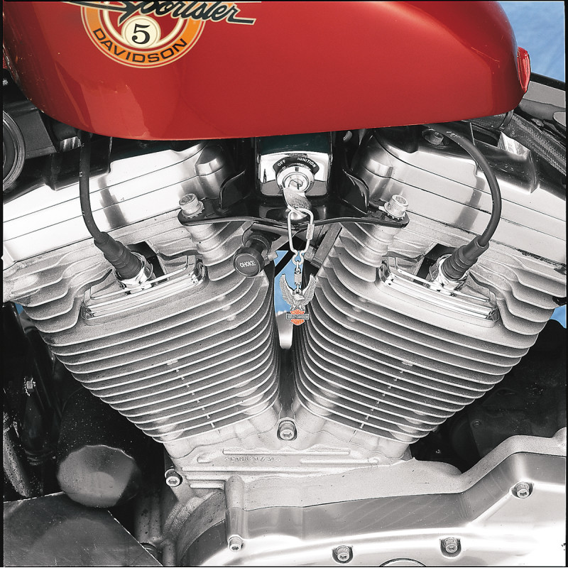 DRAG SPECIALTIES Chrome Head Bolt/Spark Plug Cover — Bolt Cover - Image 2