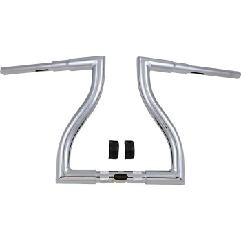 LA Choppers 1.5" Thresher Handlebar Chrome 14" Rise