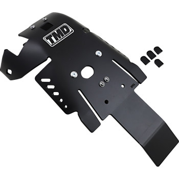 2005-2025 Yamaha YZ 250 Black Skid Plate with Linkage Protection