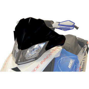 Windshield - 12" - Low - Black - Ski Doo