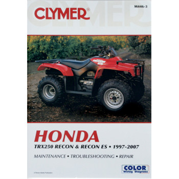 1997-2001 2002-2009, 2011-2014, 2016 Honda TRX250 Recon ATV Repair Manual