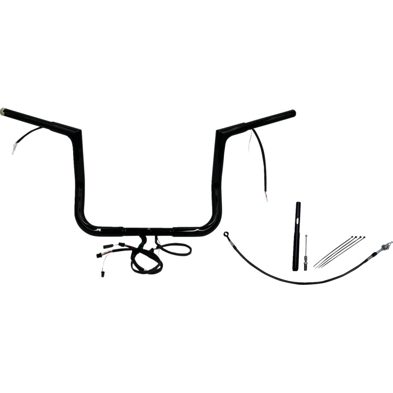 FAT BAGGERS INC. EZ Install Wired 1-1/4" Flat Top Handlebar Kit - Image 9