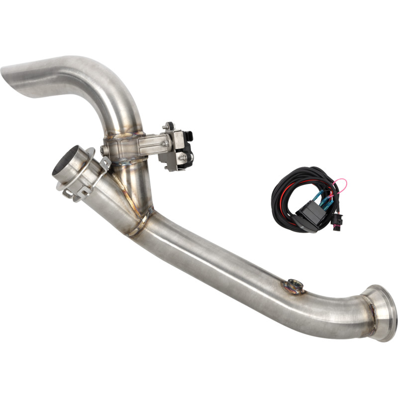 TRINITY RACING Side Piece Valved Header Pipe