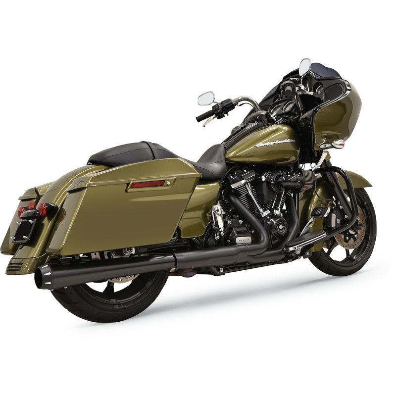 BASSANI XHAUST 2-into-1 Crossover Eliminator with 4"DNT® Slip-On Muffler