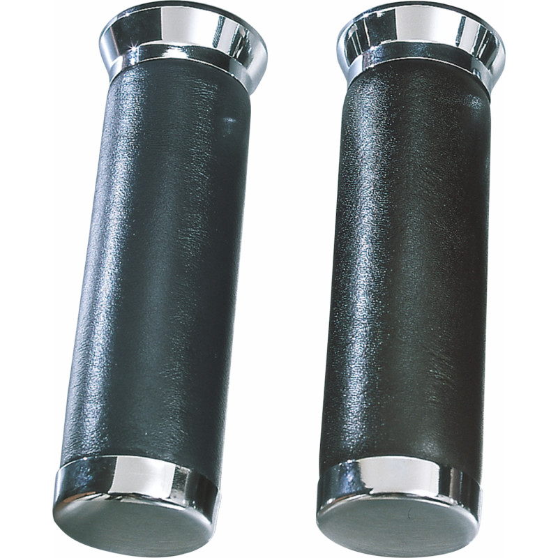 PARTS UNLIMITED Leather-Covered Grips