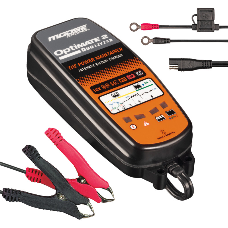MOOSE OFFROAD Optimate 2 Duo Charger/Maintainer