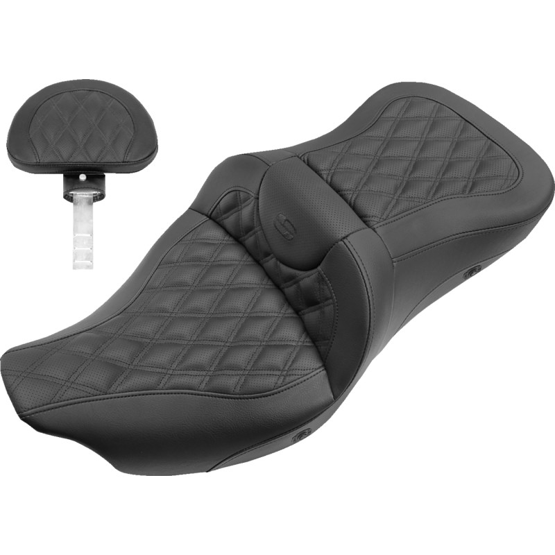 SADDLEMEN Heated Roadsofa™ Lattice Stitched Seat - Image 2