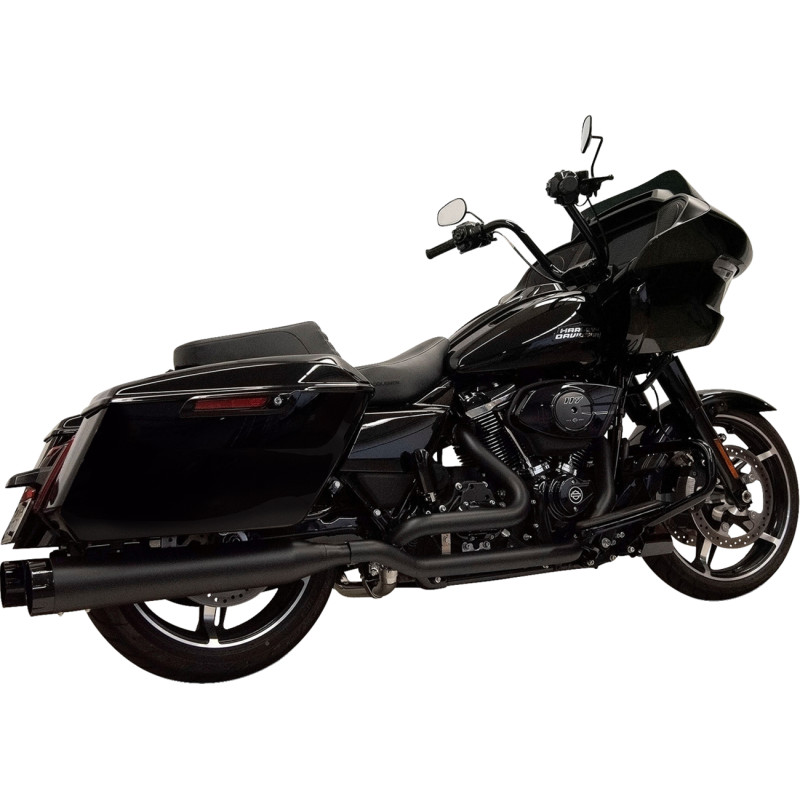 BASSANI XHAUST 4-1/2" Straight Can Slip-On Mufflers
