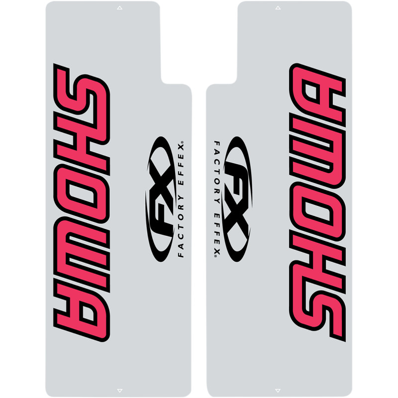 FACTORY EFFEX Fork Shields — Showa Logo