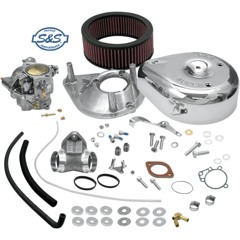 S&S CYCLE Super E Carburetor Kit with Manifold - Image 5