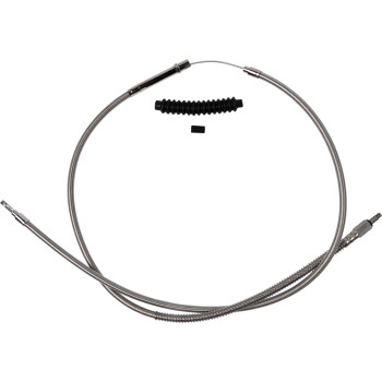 High-Efficiency Stainless Steel Clutch Cable for Harley-Davidson - Standard - '18-'23 Softail