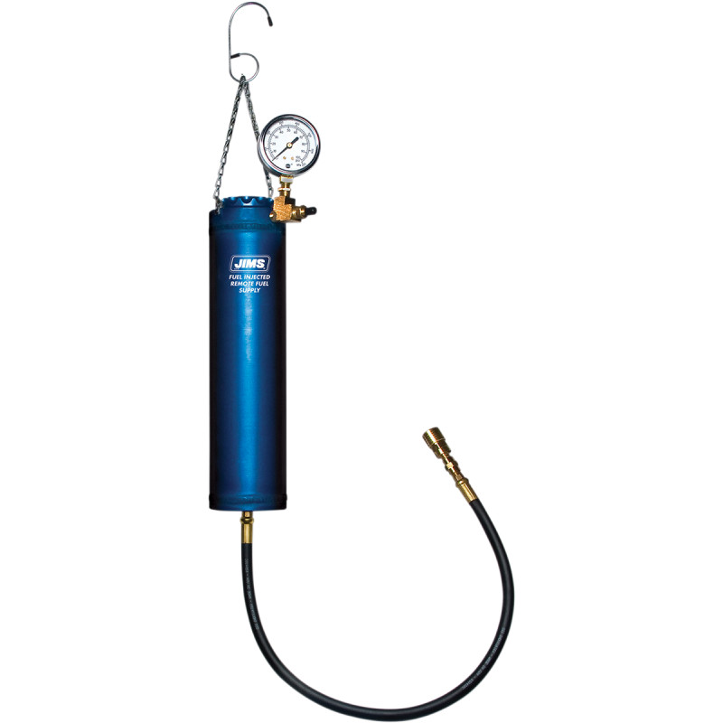 JIMS Remote Fuel Supply Tank For Fuel-injected Motorcycles