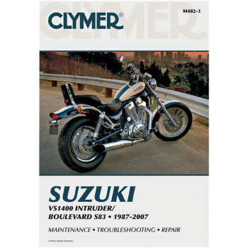 1987-2007 Suzuki VS Boulevard 1400 GLP Intruder 1400 G Motorcycle Repair Manual