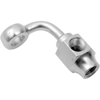 Banjo Fitting - 3/8" x 1/8" NPT - 90 Degree - Short Banjo Fitting Drag