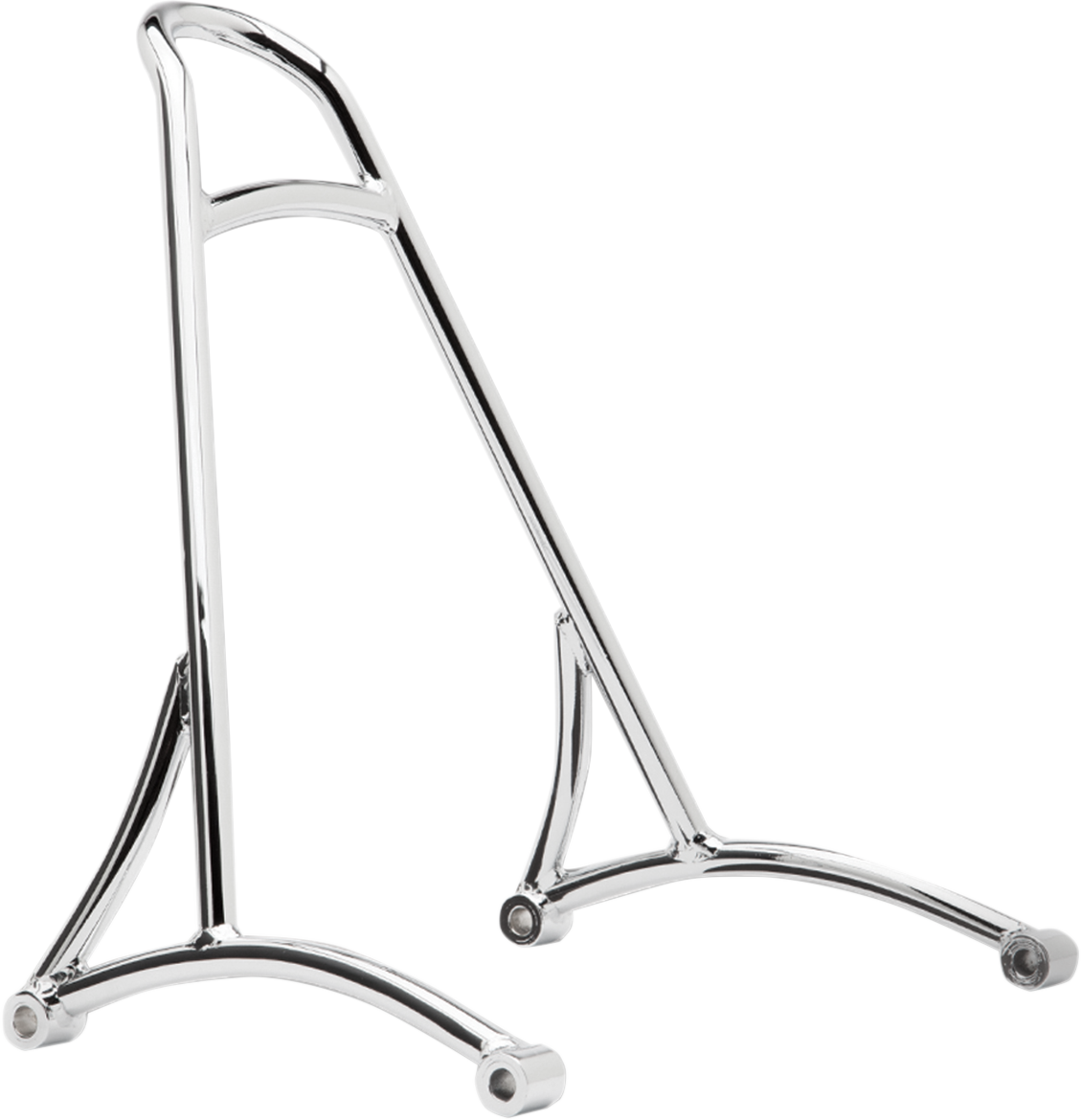 Burly Brand 13" Sissy Bar — Short — Chrome — HD Sportster