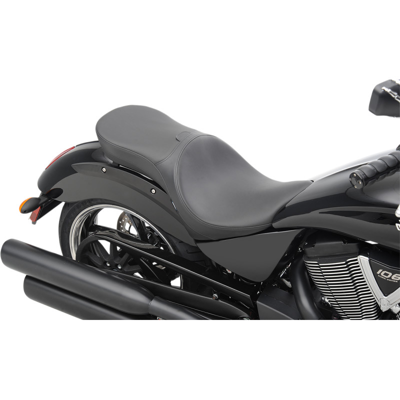 DRAG SPECIALTIES SEATS Ez Glide II™ Backrest Compatible Low-Profile Leather Touring Seat - Image 3