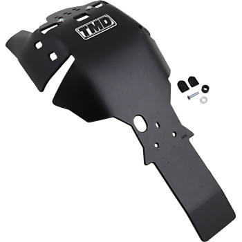2016-2018 Yamaha YZ450FX WR 450 F Black Skid Plate with Linkage Protection