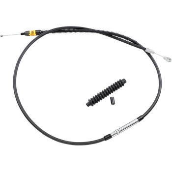 High-Efficiency Black Vinyl Clutch Cable - Standard Size