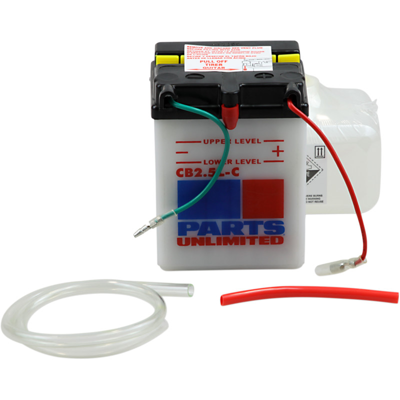 PARTS UNLIMITED Heavy-Duty 12v Battery Kit