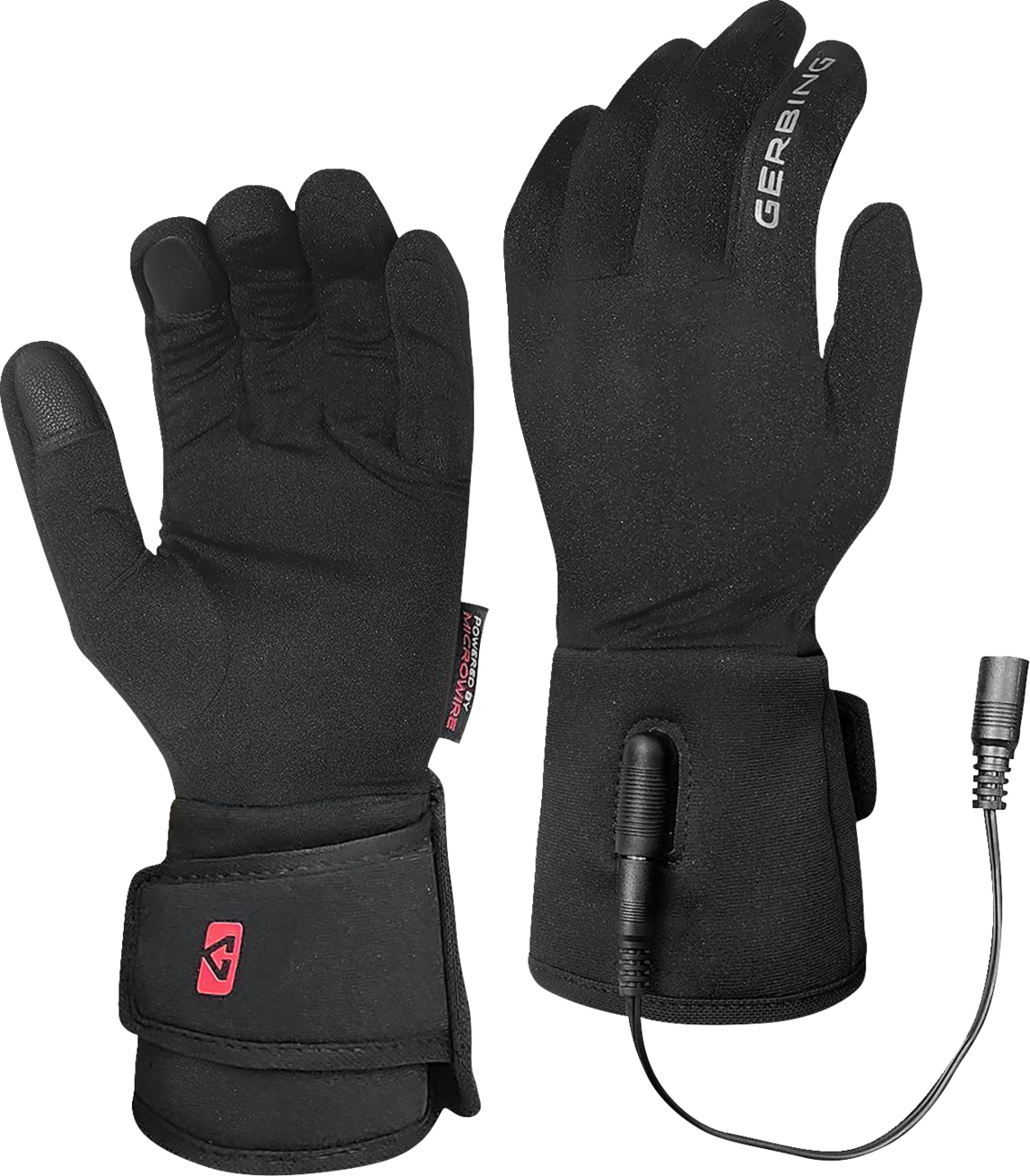 GERBING HEATED CLOTHING High-Performance Motocross Gloves - BLACK