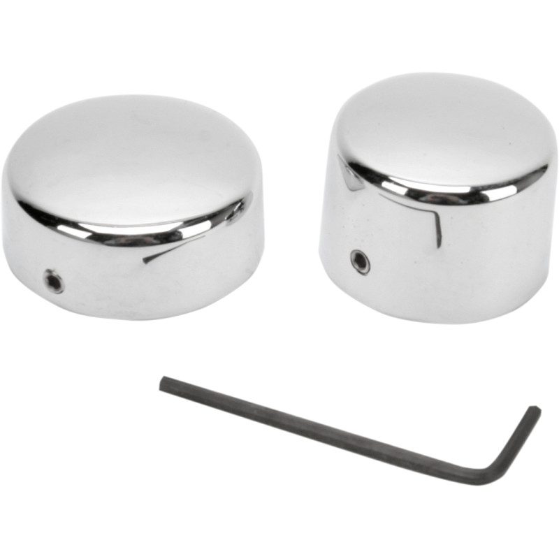 DRAG SPECIALTIES Chrome Axle Cap for 3/4" Axle
