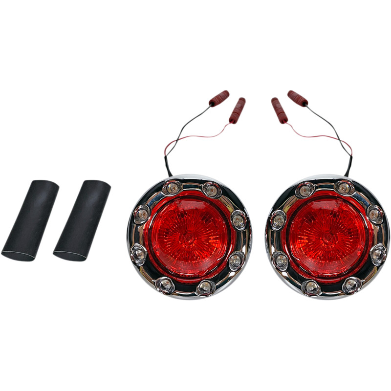 CUSTOM DYNAMICS ProBEAM® Bullet Ringz™ LED Rear Turn Signals for Scout