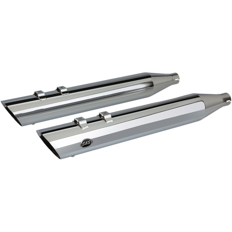 S&S CYCLE Slash Cut Slip-On Mufflers