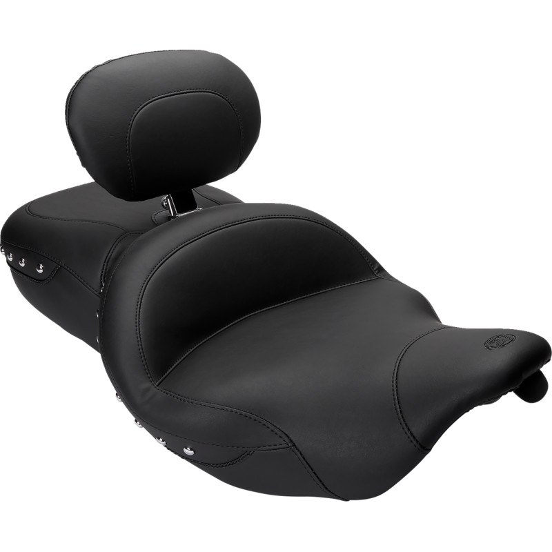 MUSTANG Super Touring 2-Up Seat with Driver Backrest Option - Image 2