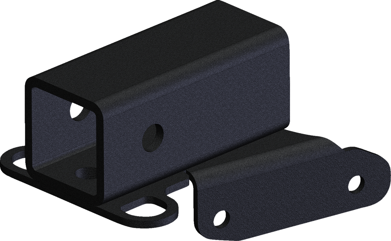KFI Products Hitch — Receiver Adapter — 2" — Can-Am