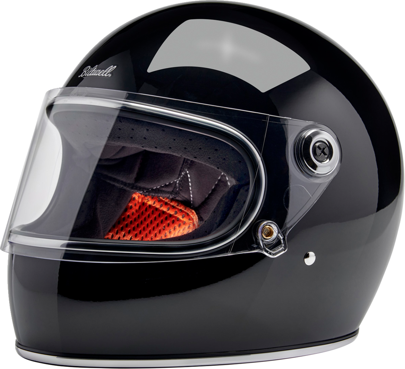 Biltwell Gringo S Helmet — Gloss Black — XS