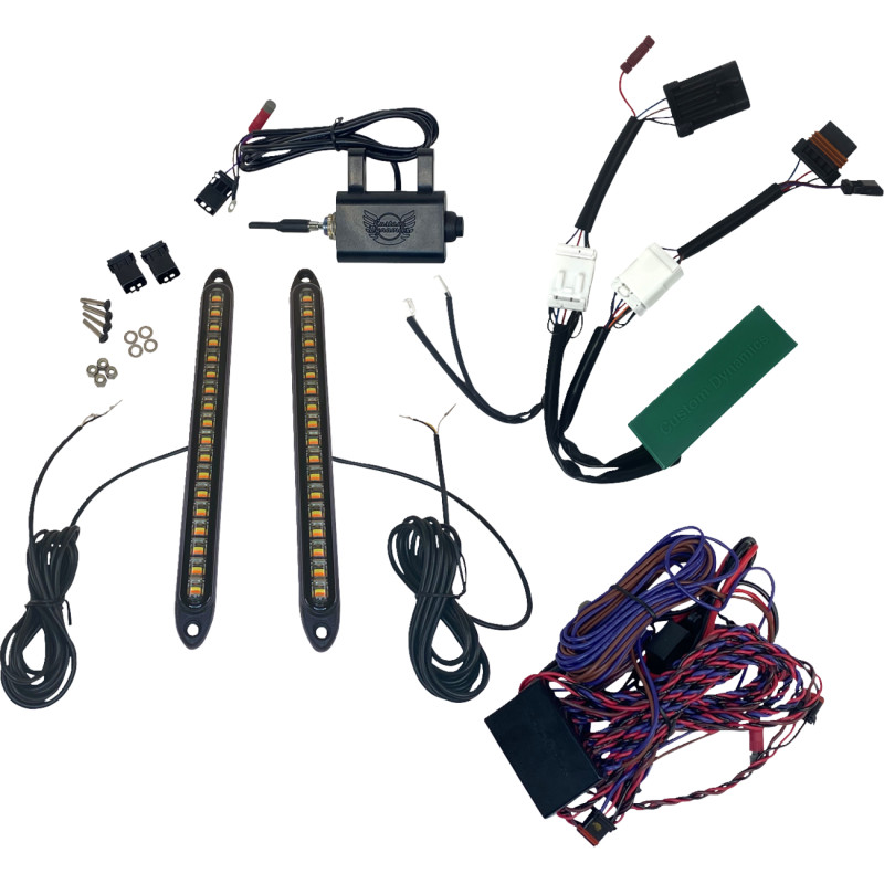 CUSTOM DYNAMICS Front and Rear Turn Signal Kit