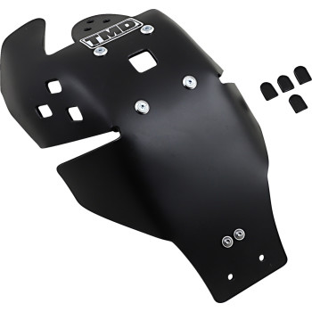 2014-2018 Yamaha YZ250F 2014-2017 YZ450F Black Full-Coverage Skid Plate
