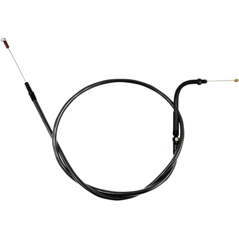 LA CHOPPERS Midnight Braided Handlebar Idle Cable