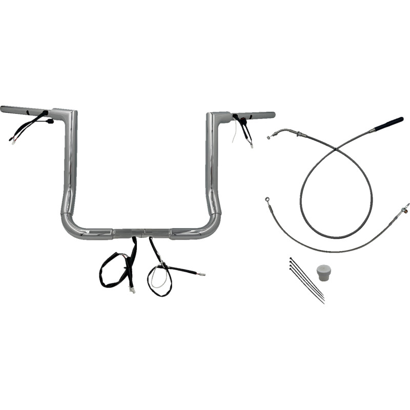 FAT BAGGERS INC. 1-1/2" EZ Install Flat Top Handlebar - Image 42