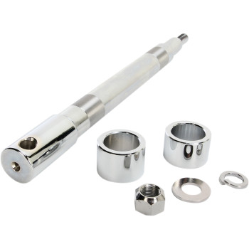 2000-2007 Harley FLT FLH  Front Axle Kit Chrome Drag Specialties