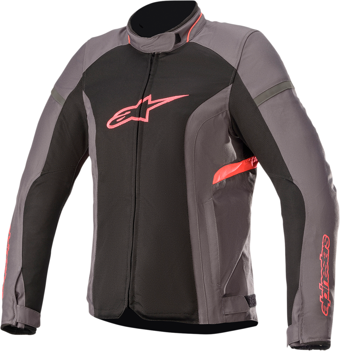Alpinestars Stella T-Kira v2 Air Jacket — Tar Gray/Black/Diva Pink — 2XL