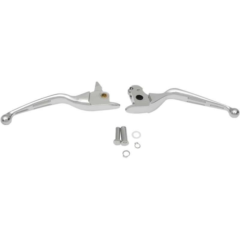 DRAG SPECIALTIES Slotted Wide Blade Lever Set - Image 6