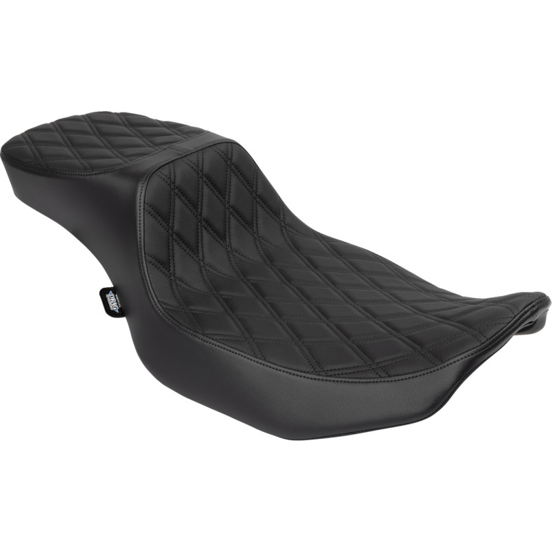 DRAG SPECIALTIES SEATS Performance Predator 2-Up Seat with Extended Reach