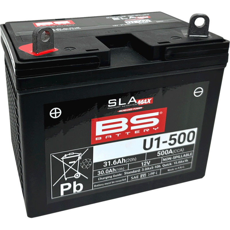BS BATTERY SLA MAX Factory- Activated AGM Maintenance-Free Battery