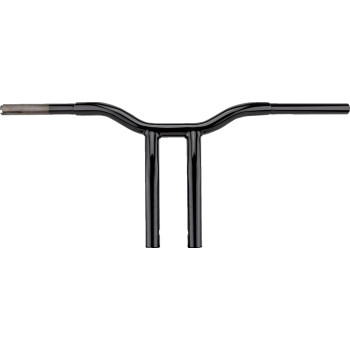 LA Choppers 1.25" One-Piece Kage Fighter Handlebar Black 12" Rise Made in USA 