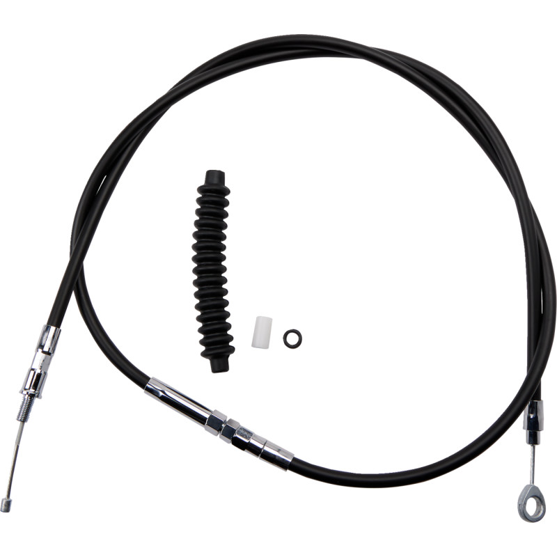 DRAG SPECIALTIES High-Efficiency Black Vinyl Clutch Cable