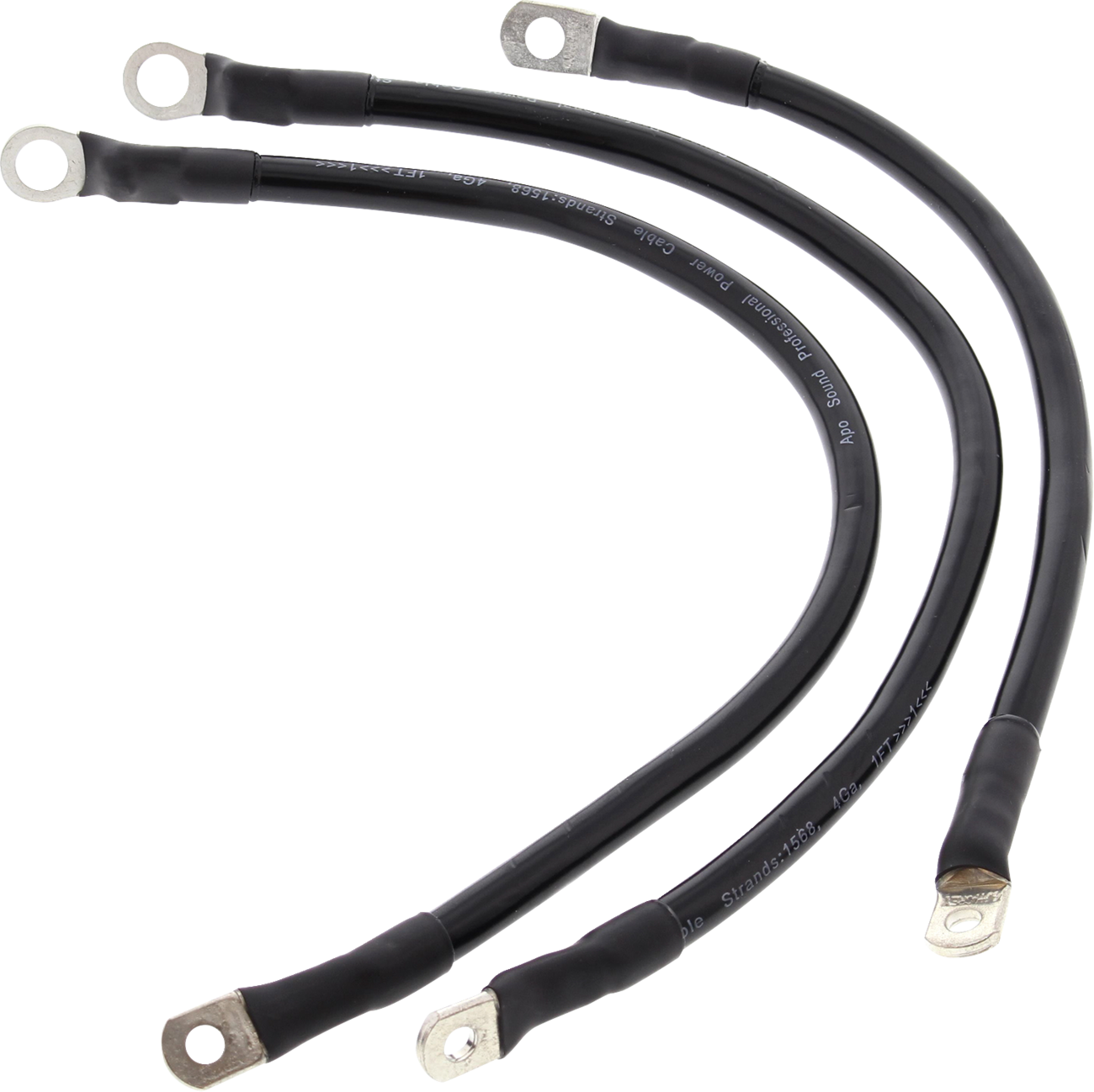 ALL BALLS (79-3003-1) BATTERY CABLE KIT BLACK