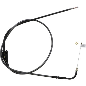 2001-2007 Harley-Davidson FL KARBONFIBR Braided Idle Cable - 33-1/16"