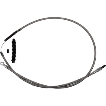 High-Efficiency Stainless Steel Clutch Cable for Harley-Davidson - Standard - '21-'24 FL